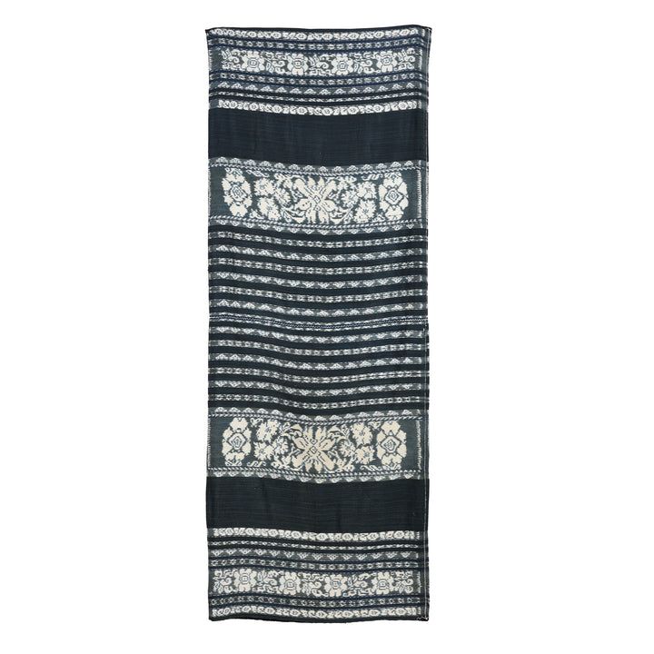 Antique Indigo Cotton Ikat Sarong from Flores - Circa 90yrs Old | Indigo Antiques