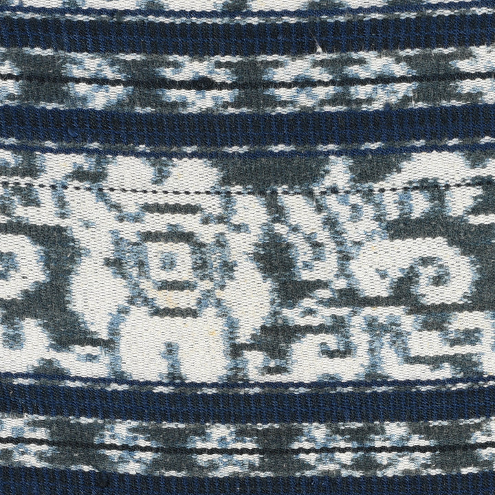 Detail From Antique Indigo Cotton Ikat Sarong from Flores - Circa 90yrs Old | Indigo Antiques