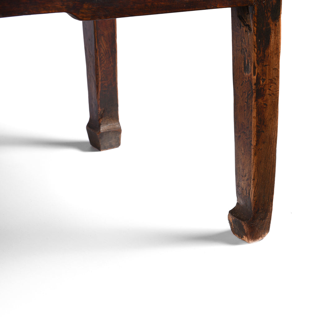Leg Detail From Compact Coffee Table From Shanxi - 19thC | Indigo Antiques