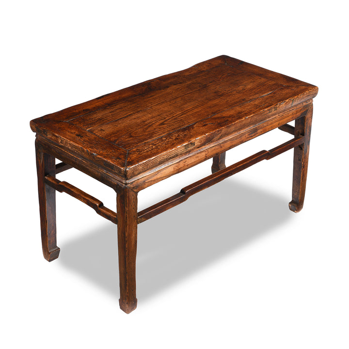 Angled View Of Compact Coffee Table From Shanxi - 19thC | Indigo Antiques