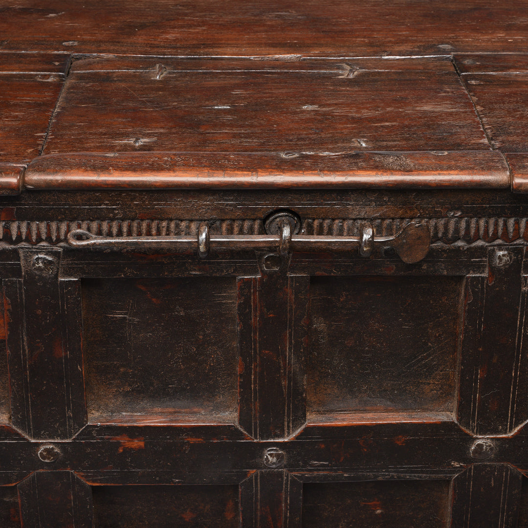 Locking Pin Detail From Nepalese Chest From Tribal Temang - 19thC | Indigo Antiques