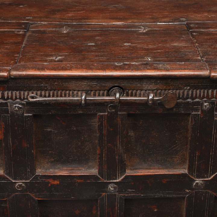 Locking Pin Detail From Nepalese Chest From Tribal Temang - 19thC | Indigo Antiques