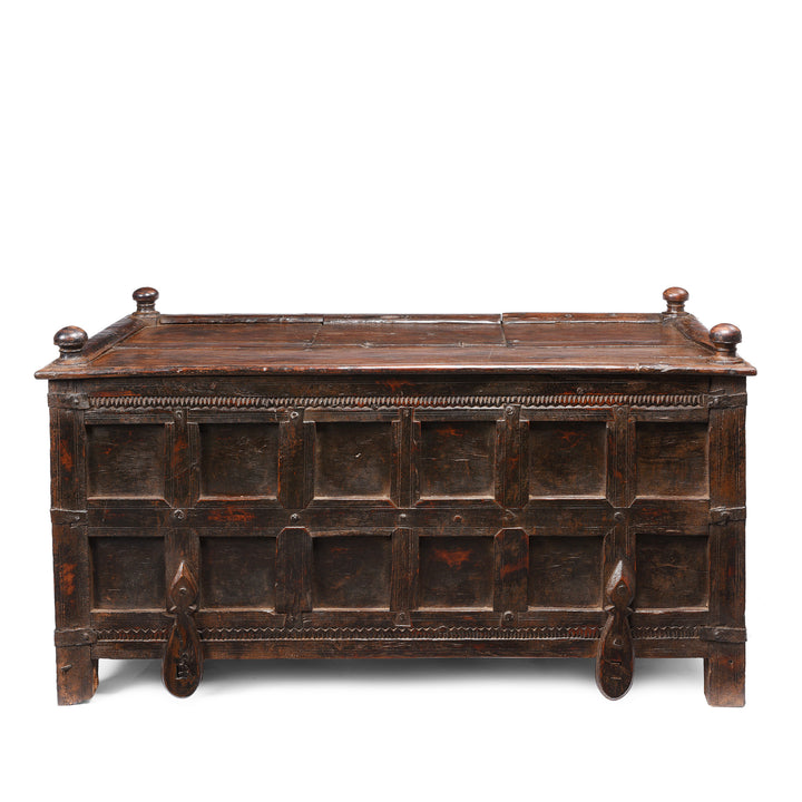 Back Of Nepalese Chest From Tribal Temang - 19thC | Indigo Antiques