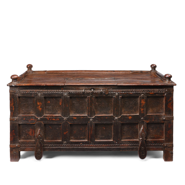 Nepalese Chest From Tribal Temang - 19thC Nepalese Chest From Tribal Temang - 19thC