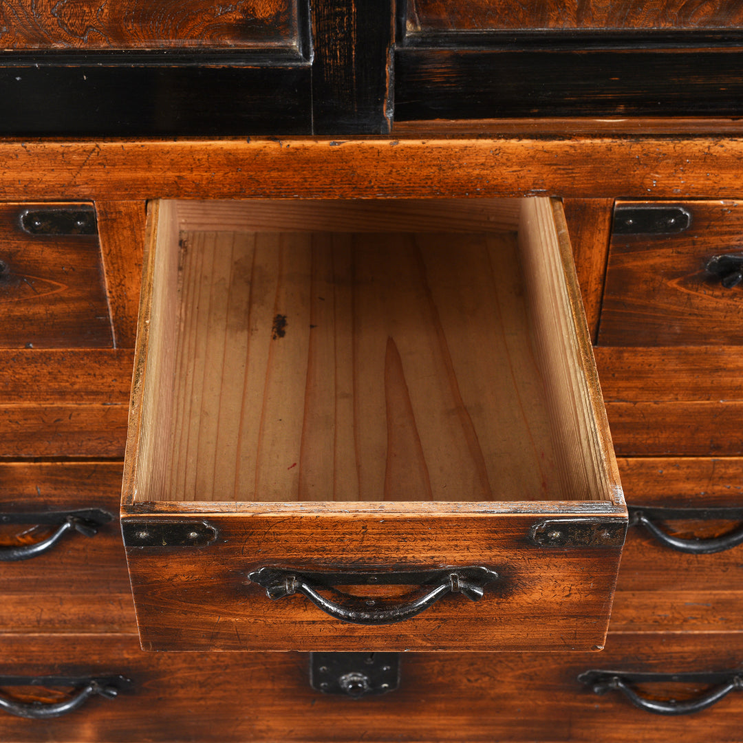 Japanese Mizuya Dansu - Meiji Period