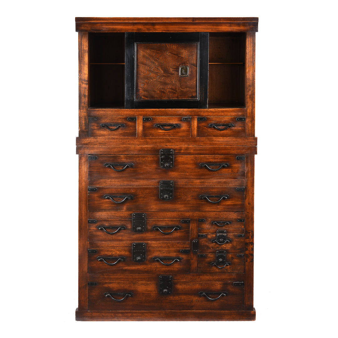 Japanese Mizuya Dansu - Meiji Period