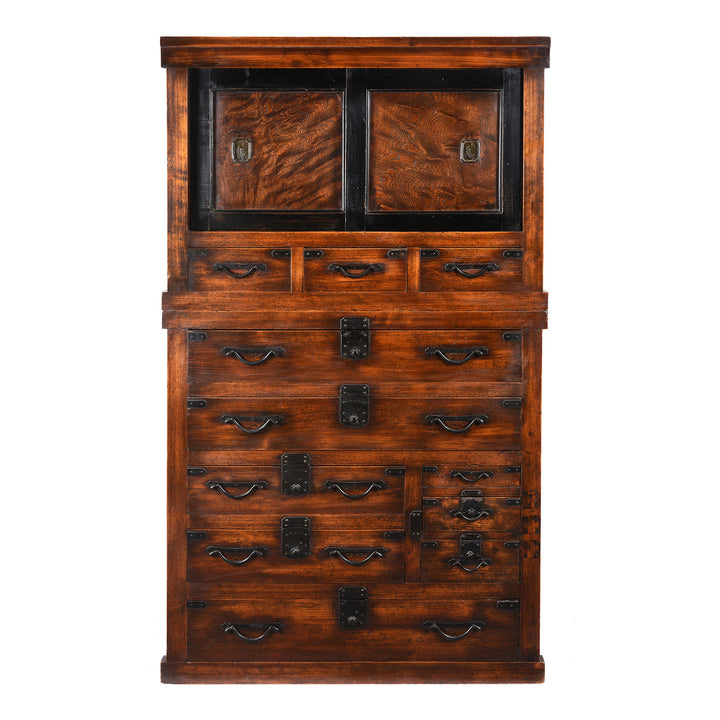 Japanese Mizuya Dansu - Meiji Period