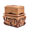Gilt Wooden Burmese Manuscript Box - Mid 20th Century