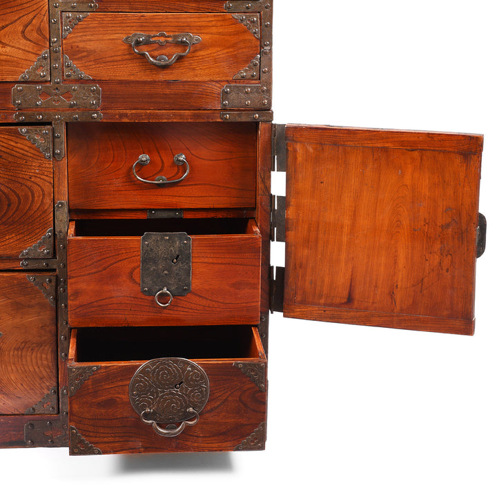 Drawers From Antique Isho Dansu from Sendai Province - Early 20thC | Indigo Antiques