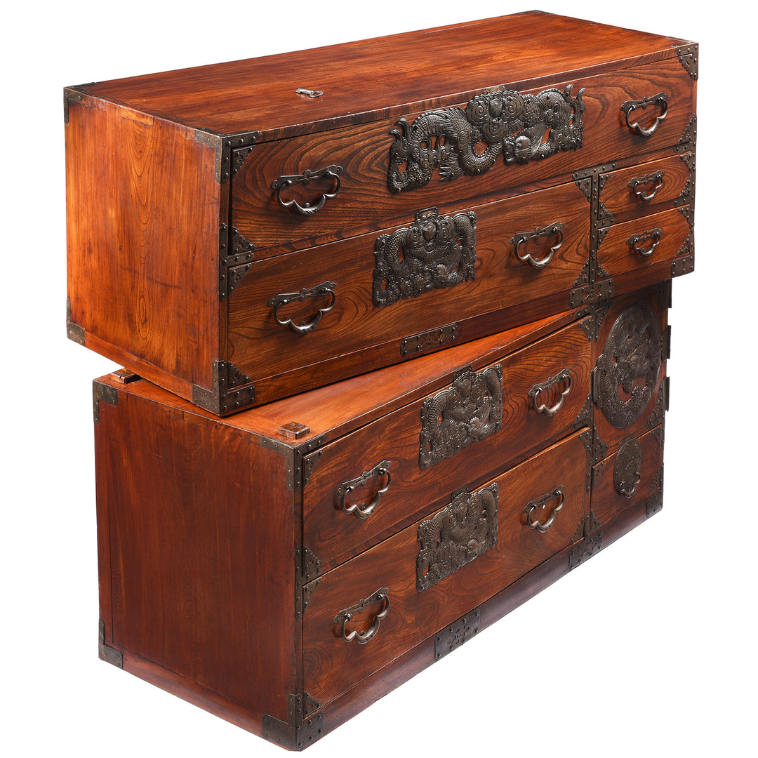 Antique Isho Dansu from Sendai Province - Early 20thC | Indigo Antiques