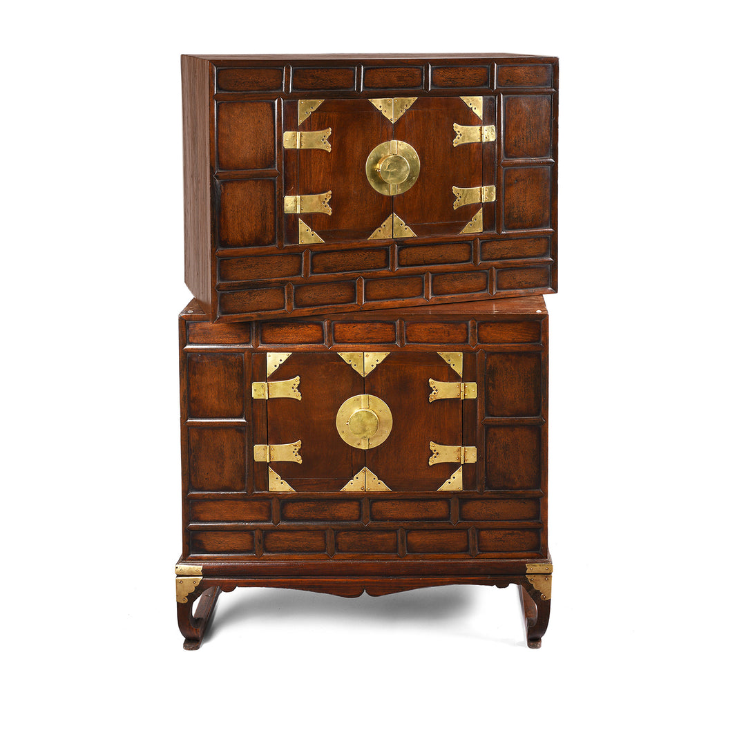 Korean Burr Elm cabinet - 19thC | Indigo Antiques