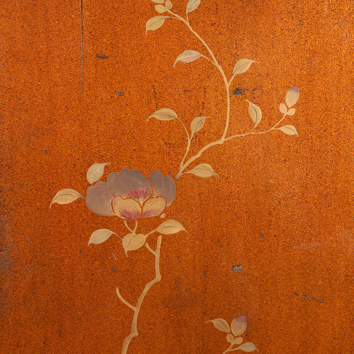 Detail From Antique apanese Lacquered Kodansu Table Cabinet - Meiji Period | Indigo Antiques
