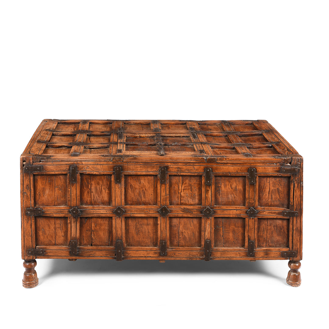 Indian Stick Box Storage Chest From Jaisalmer - 19thC | Indigo Antiques