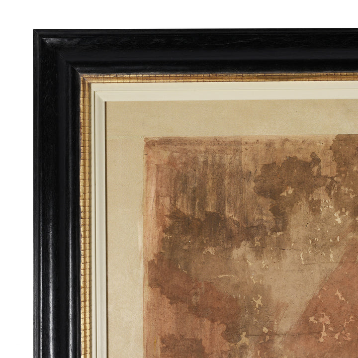 Framed Chinese Ancestor Painting - Ca 1928