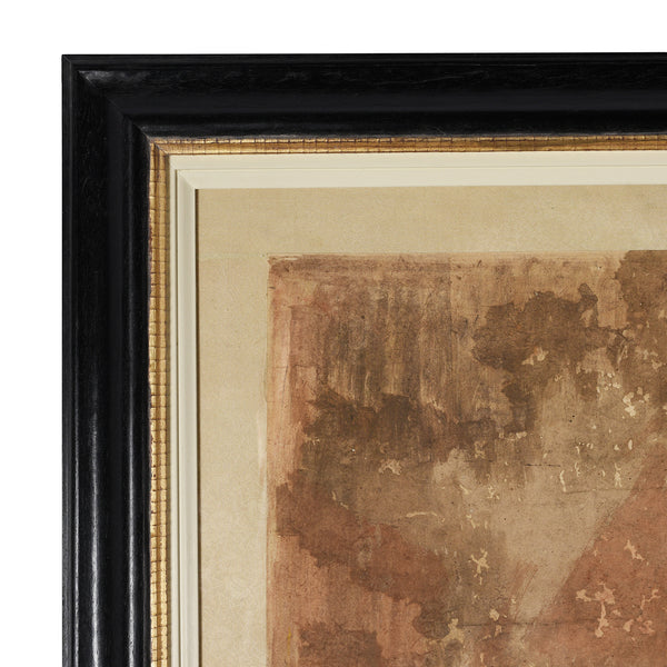 Framed Chinese Ancestor Painting - 19thC