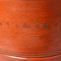 Extra Large Burmese Lacquer Tiffin Box - Ca 1910