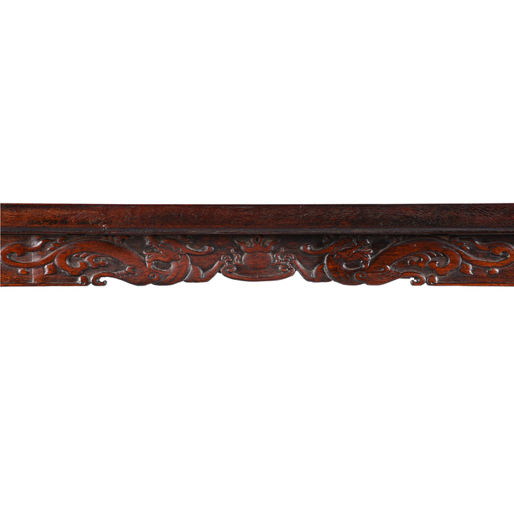 Dragon Detail From Reproduction Rosewood Altar Table | Indigo Antiques