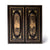 Antique Gilt Black Lacquer Chinoiserie Export Jewellery Cabinet - 18th Century | Indigo Antiques