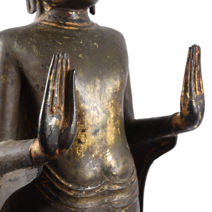 Abhaya Mudra On an Ayutthaya Buddha