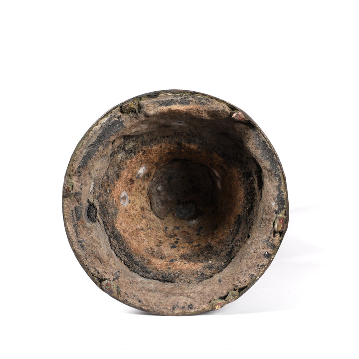 Core Detail From Antique Gilt Bronze Thai Standing Buddha - 18thC | INDIGO ANTIQUES