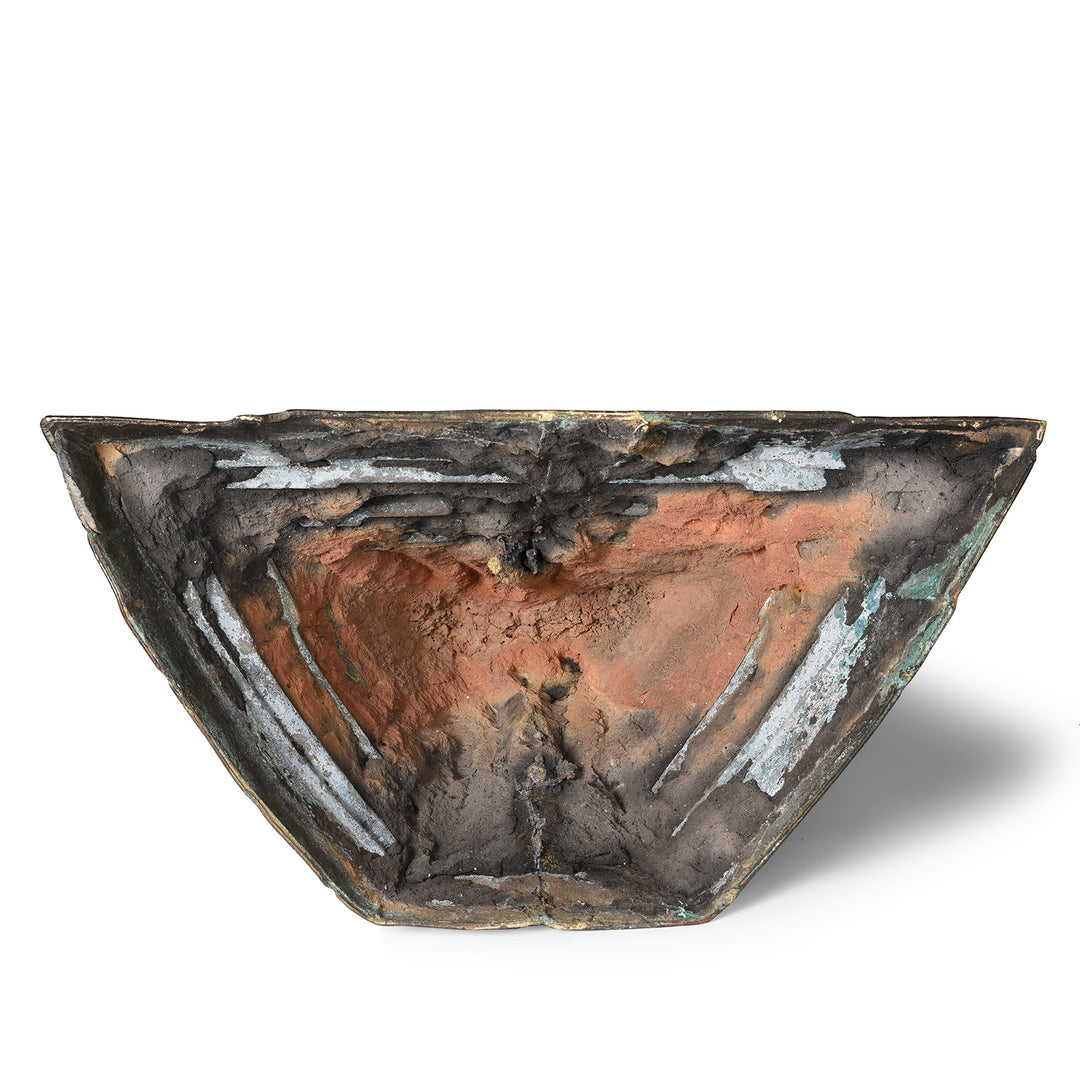 Core Detail from Antique Thai Gilt Bronze Rattanakosin Sitting Buddha Statue - 19th Century | Indigo Antiques