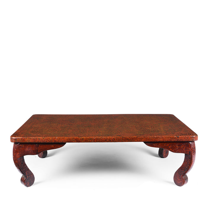 Antique Japanese Wakasa Nuri Lacquer Zataku Low Table - Taisho Era | Indigo Antiques