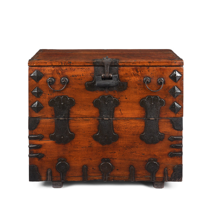 Antique Korean Pear & Iron Bandaji From Jeju Do - 19th Century | Indigo Antiques