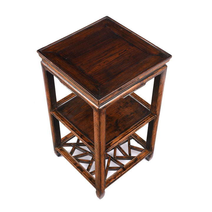 Top Down View Of Chinese Flower Stand from Jiangsu - 19th Century | Indigo Antiques