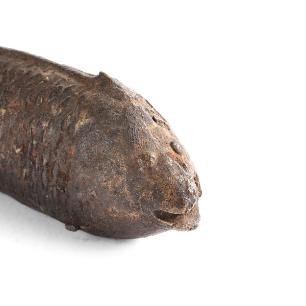 Bronze Dokra Kondh Fish From Orissa - Early 20thC