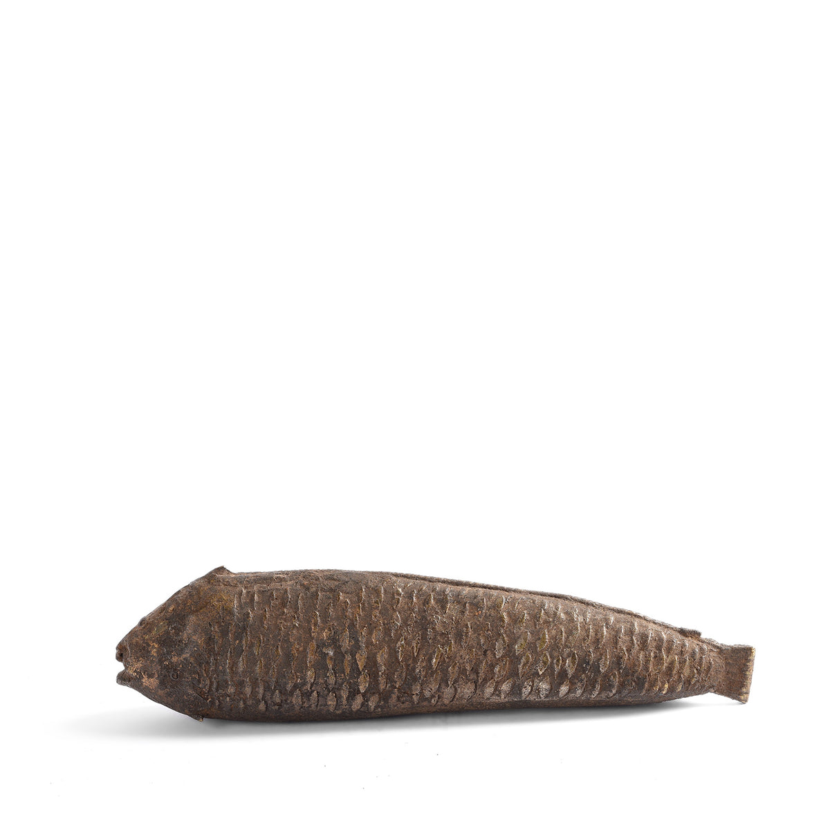 Reverse Of Gond Dokra work Brass Fish - Orissa - Early 20thC | Indigo Antiques