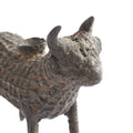 Kondh Dokra Bronze Zebu Bull From Orissa - Early 20thC