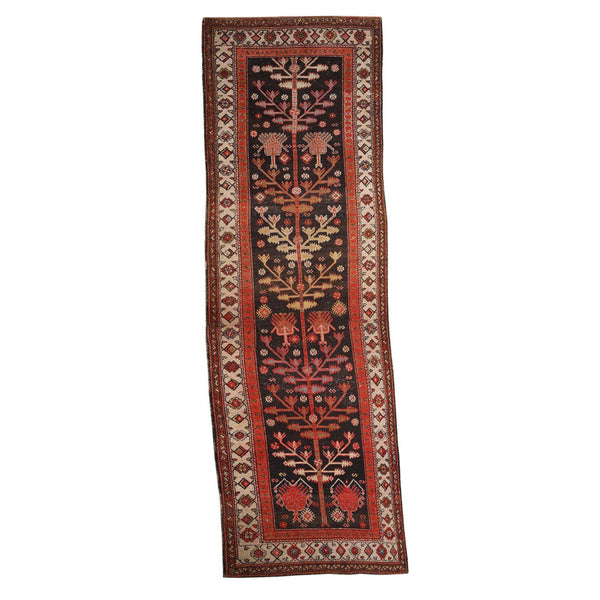 Hamadan Rug All Over Herati Design from North West Persia - Ca 1920 308 x 102 cm
