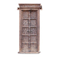 Carved  Indian Door From Shekavati - 19thC