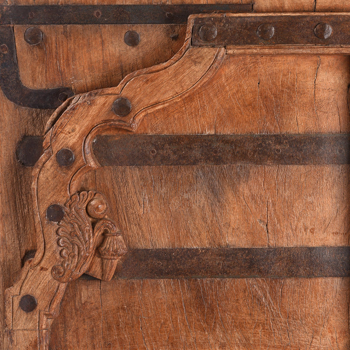 Carved Roheda Doors From Bikaner - 19thC - 94 x 10 x 153 (wxdxh cms) - A6143