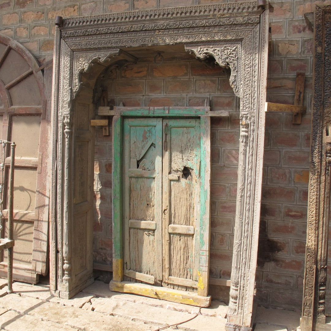 Carved Rosewood Arch from Haryana - Early 19thC | Indigo Oriental Antiques