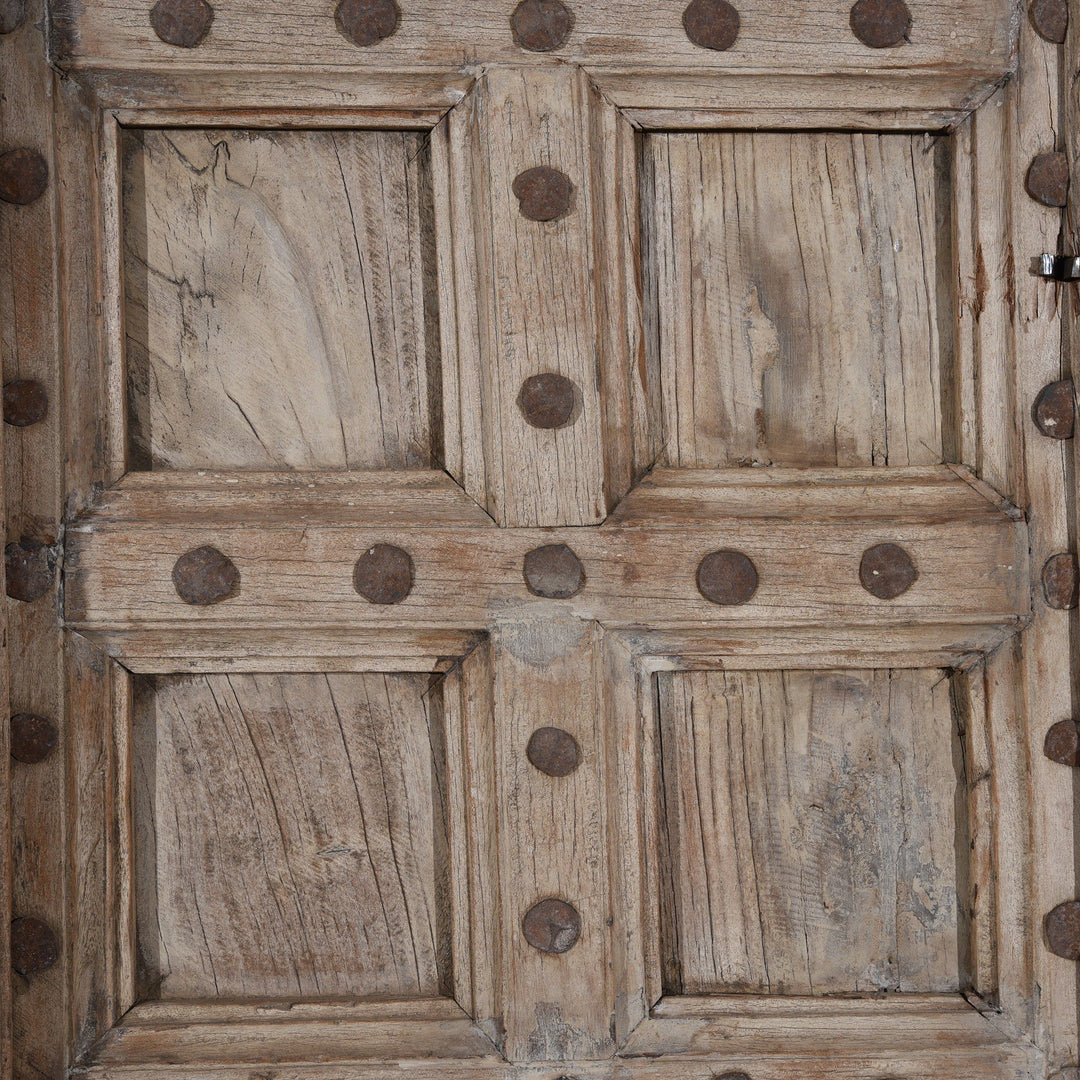 Carved Rosewood Door & Frame From Punjab - 19thC