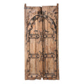 Carved Rosewood Window Shutters From Hyderabad - 18thC