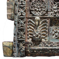 Carved Teak Architectural Panel With Horses - 19thC