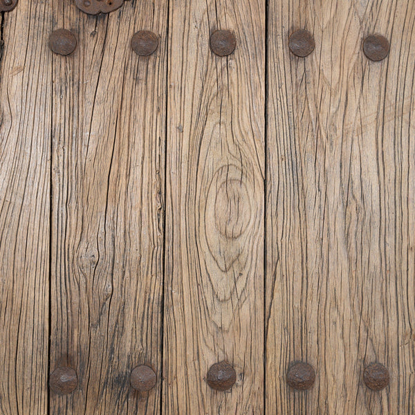 Elm Farmhouse Door From Shanxi - Ca 100 yrs old