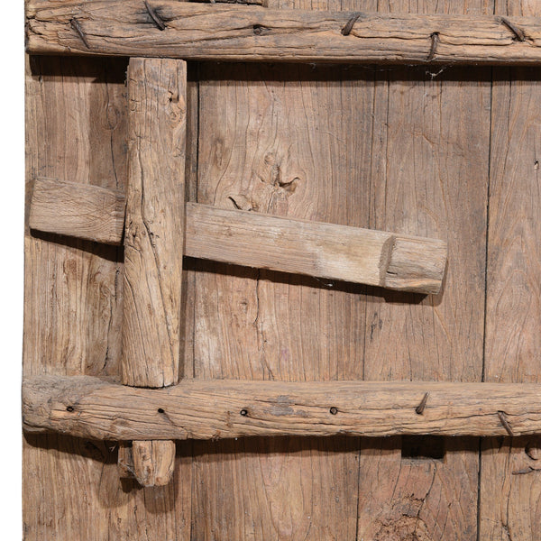 Elm Farmhouse Door From Shanxi - Ca 100 yrs old