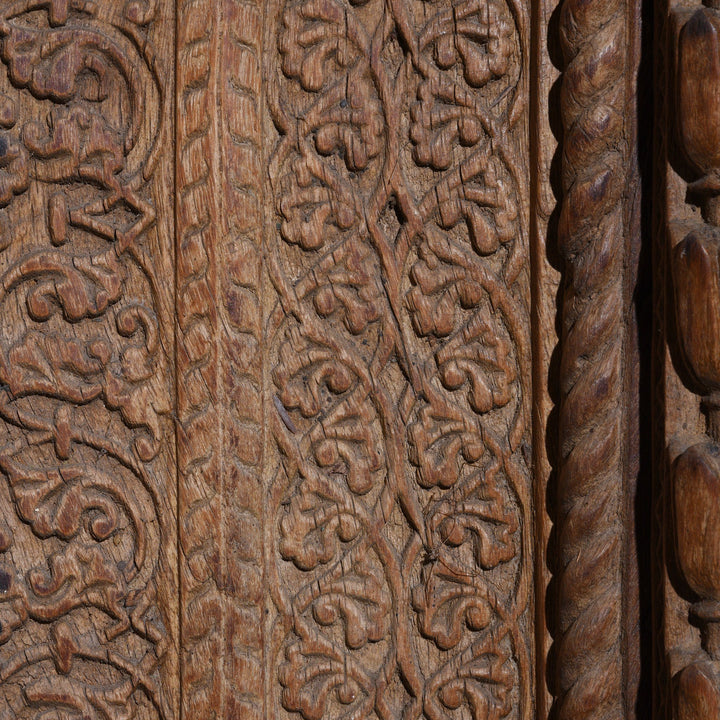 Old Indian Carved Doorway from Rajasthan - 18thC | Indigo Oriental Antiques