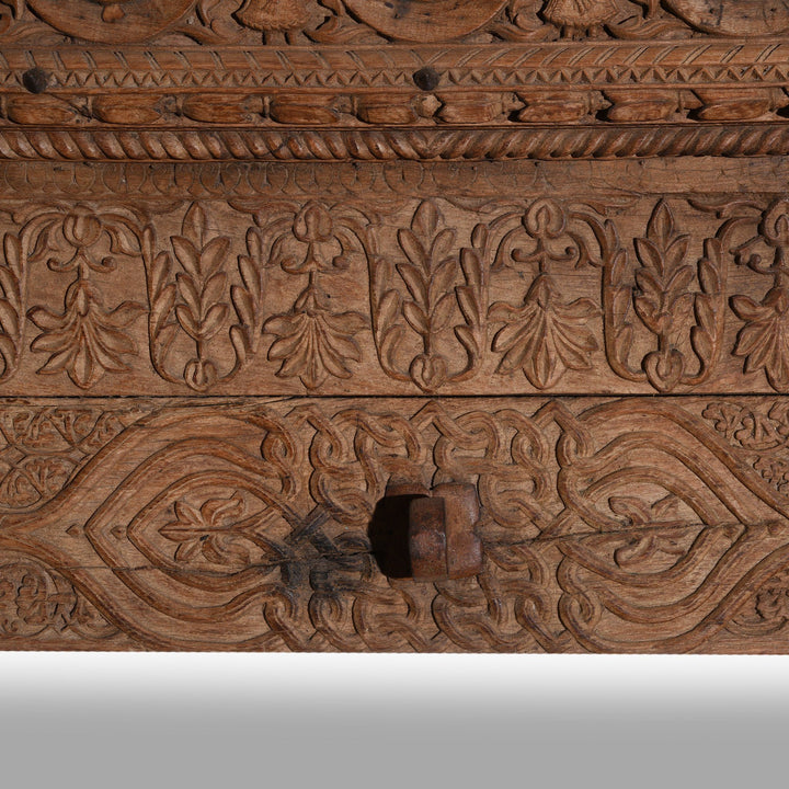 Old Indian Carved Doorway from Rajasthan - 18thC | Indigo Oriental Antiques
