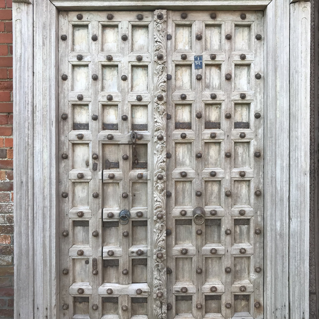 Old Indian Door From Kutch - 19thC | Indigo Oriental Antiques