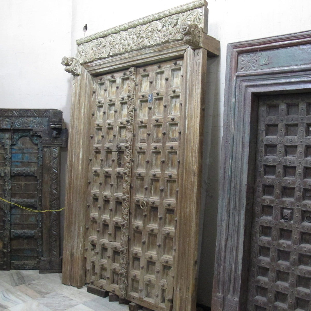 Old Indian Door From Kutch - 19thC | Indigo Oriental Antiques
