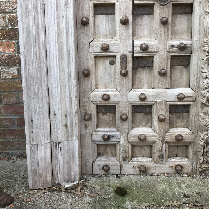 Old Indian Door From Kutch - 19thC | Indigo Oriental Antiques