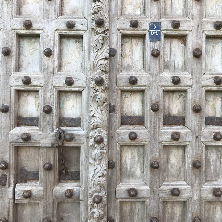 Old Indian Door From Kutch - 19thC | Indigo Oriental Antiques