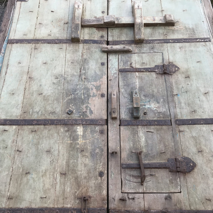 Old Indian Door From Kutch - 19thC | Indigo Oriental Antiques