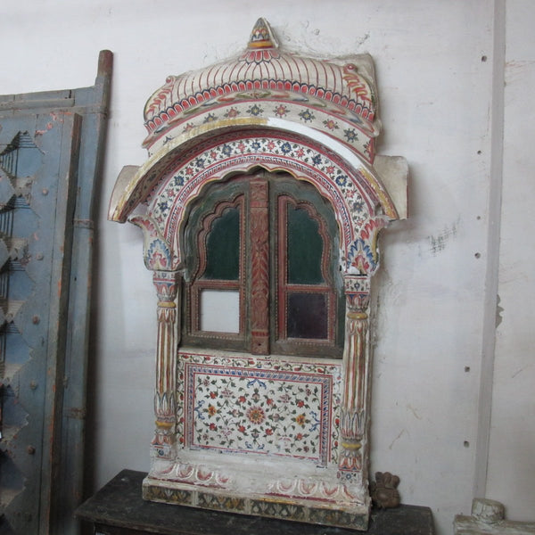 Painted Balcony From Shekhawati - 19thC