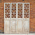 Painted Pine Lattice Window Panel From Shanxi - 100 Yrs Old | Indigo Oriental Antiques