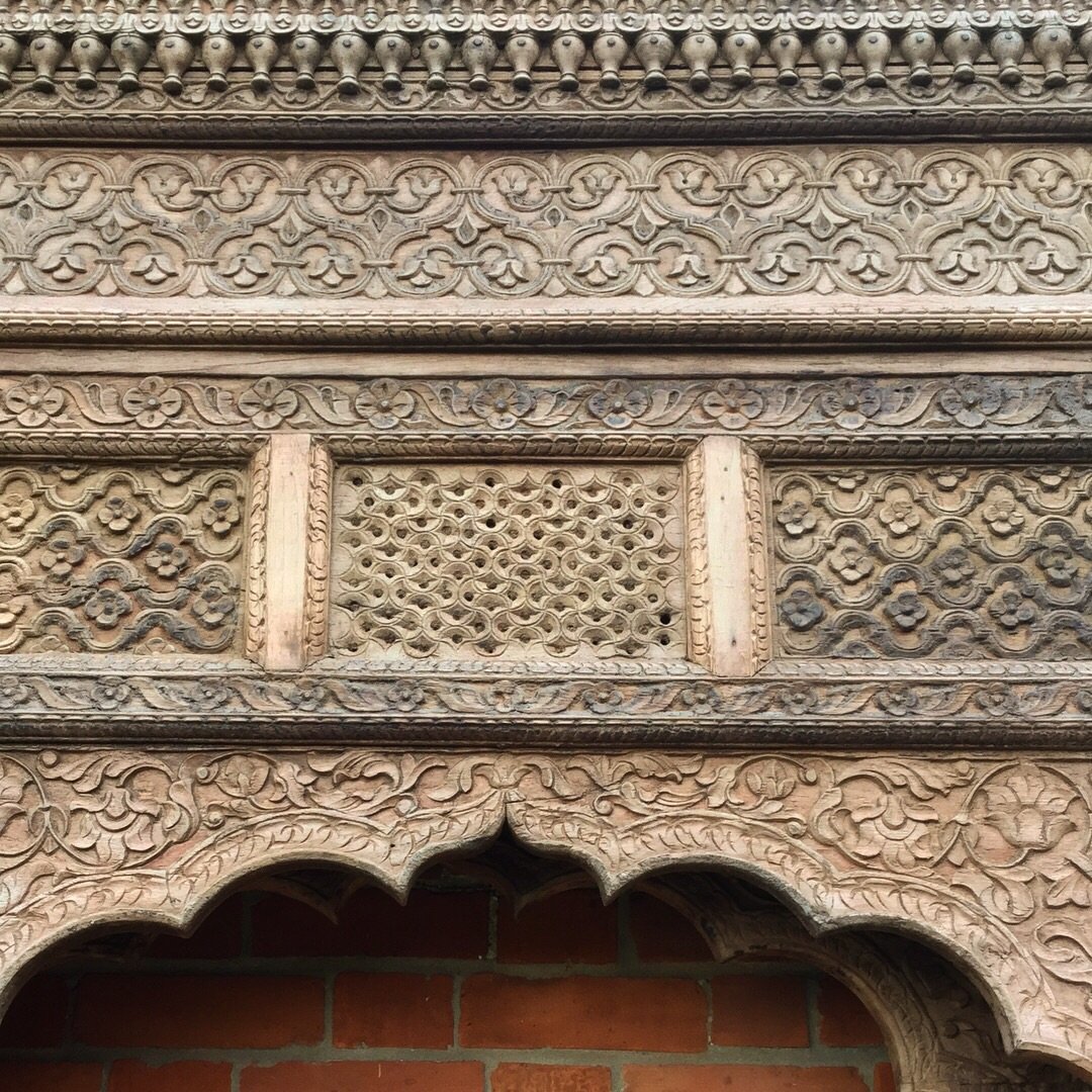 Teakwood Arch from Punjab - 19thC | Indigo Oriental Antiques
